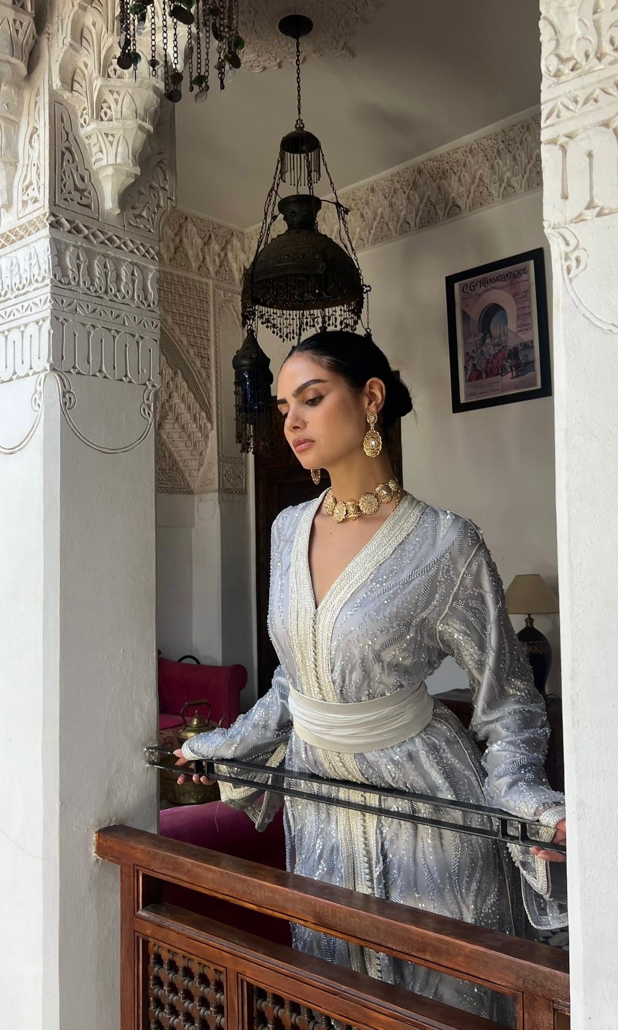 Takchita elie saab silver