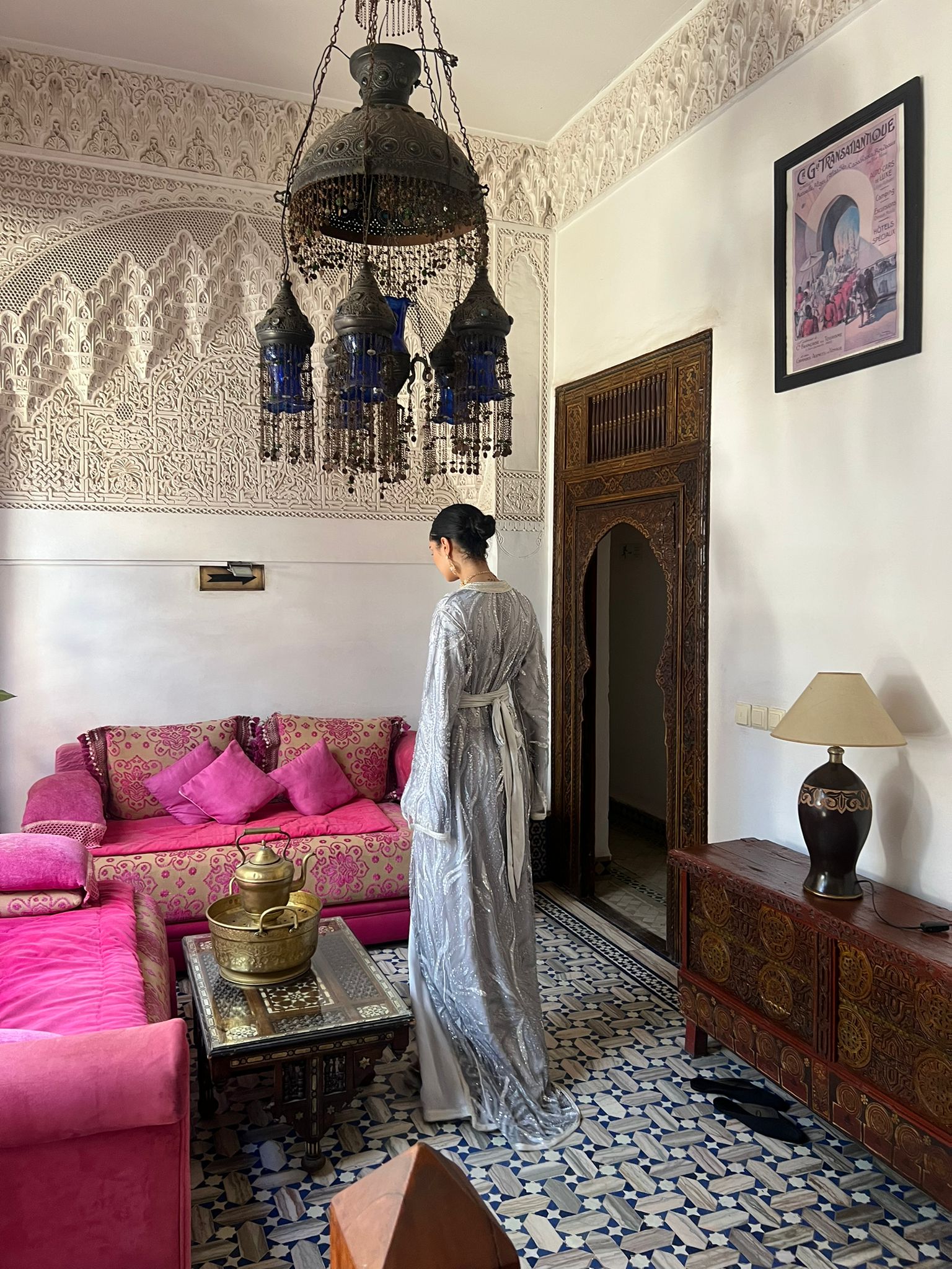 Takchita elie saab silver